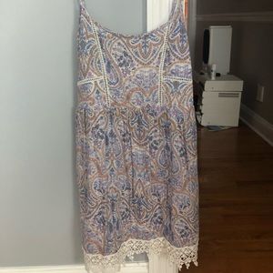 Pacsun LA Hearts Crochet Floral Dress